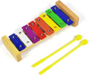ENNBOM Xylophone 8 Notes Chromatic Glockenspiel