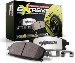 Power Stop Z26-1053 Rear Carbon-Fiber Brake Pads