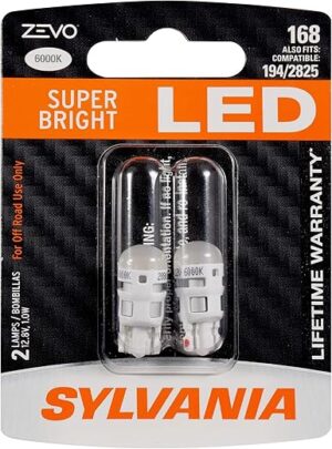 SYLVANIA Zevo 168 T10 W5W White LED Bulb