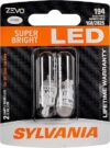 SYLVANIA Zevo 194 T10 W5W White LED Bulb