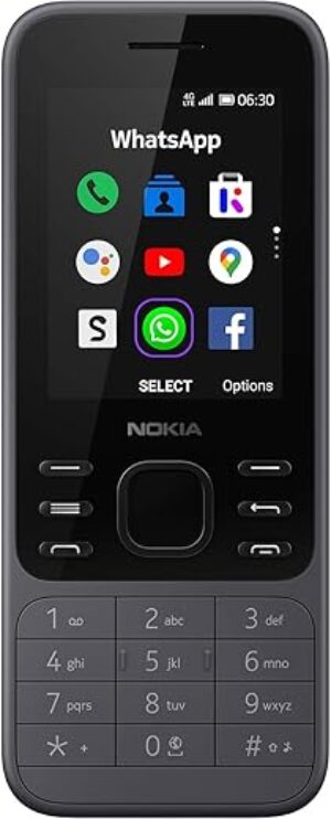 Nokia 6300 4G | WiFi Hotspot | Light Charcoal