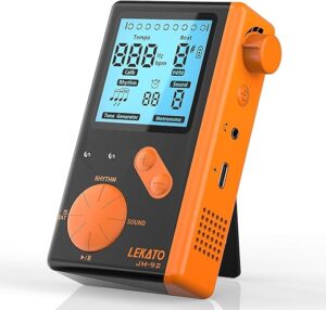 LEKATO Digital Metronome With Timer & Tones
