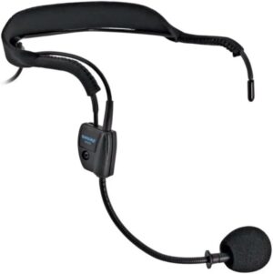 Shure Dynamic Headset Microphone, Rugged Lightweight Fit