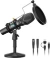 MAONO Dynamic Microphone Studio Mic Kit HD300T