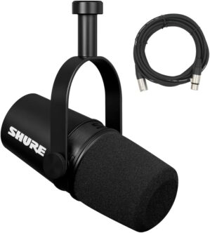 Shure MV7X XLR Podcast Microphone With Cable