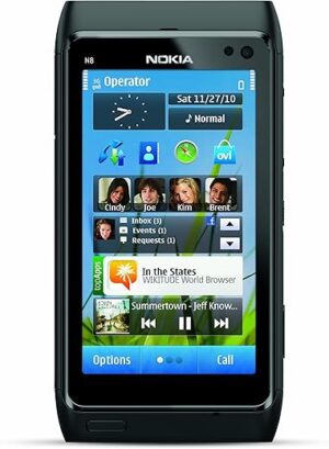 Nokia N8 GSM Phone With GPS And 12 MP Camera (Gray)