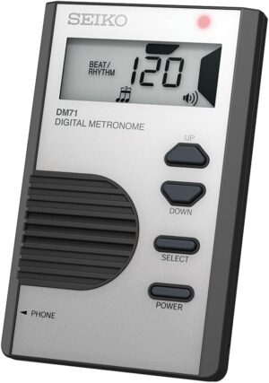 SEIKO Pocket Size Metronome DM71SE - Silver