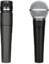 Shure SM57 & SM58 Microphone Set – Dynamic Cardioid Pair