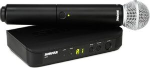 Shure Wireless Microphone System BLX24/SM58-H10