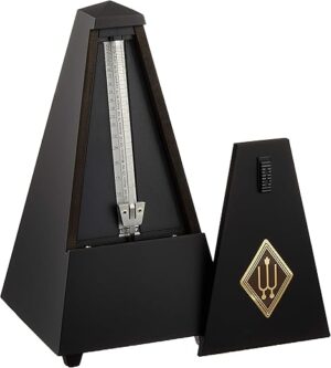 Wittner Wood Case Black Metronome With Bell 816M