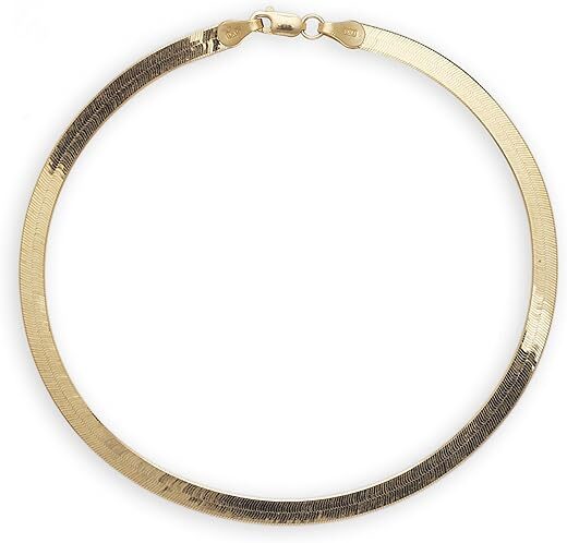 Floreo Herringbone Chain Anklet