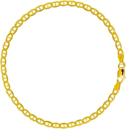 Ritastephens Mariner Link Foot Chain Anklet