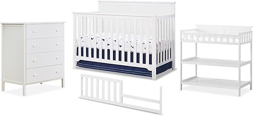 Sorelle 1138-W Adjustable Crib, White
