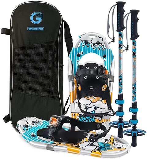 G2 GO2GETHER 16″ Kids Snowshoes with Storage Bag