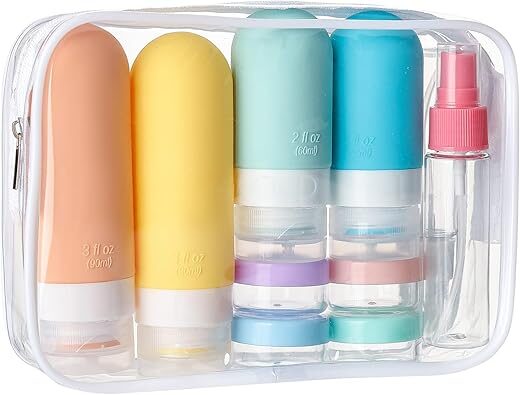 16 Pack Travel Bottles Set