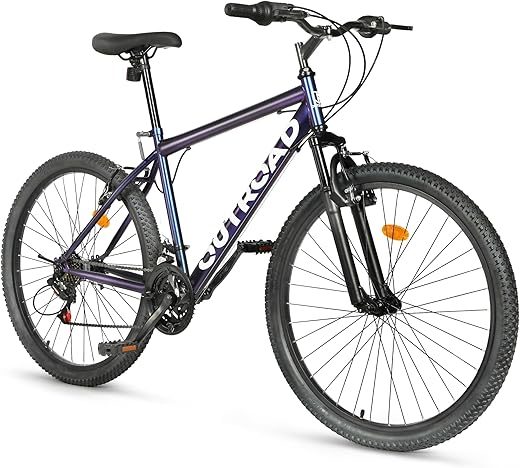 MarKnig 21-Speed Hardtail Mountain Bike, 26-Inch Wheels