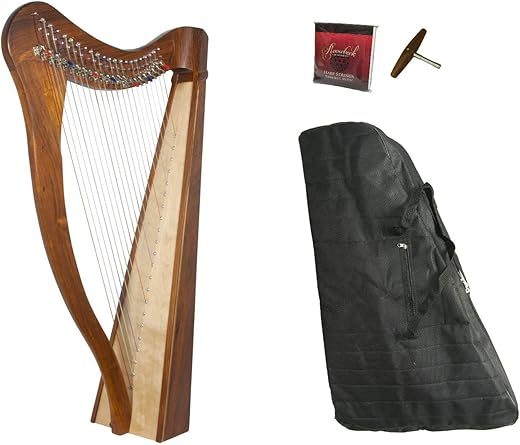 Roosebeck 22-String 5-Panel Heather Harp Set
