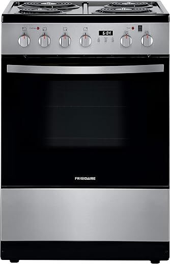 Frigidaire 24″ Electric Range, Stainless Steel, ADA Compliant