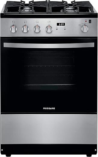Frigidaire 24 In. Gas Range, Stainless Steel