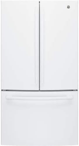 GE 27 Cu.Ft. White French Door Refrigerator GNE27JGMWW