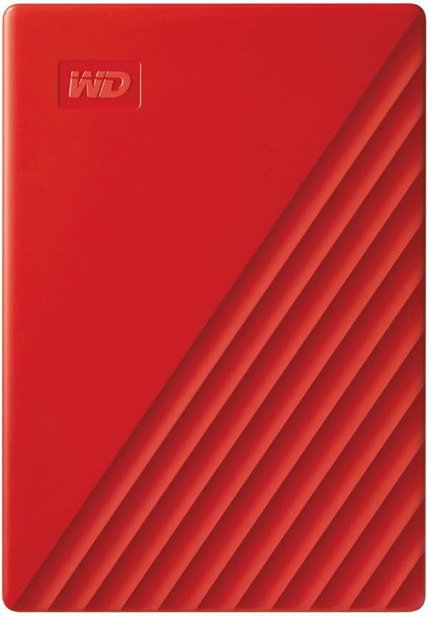 WD 2TB Portable External Hard Drive, Red – WDBYVG0020BRD-WESN