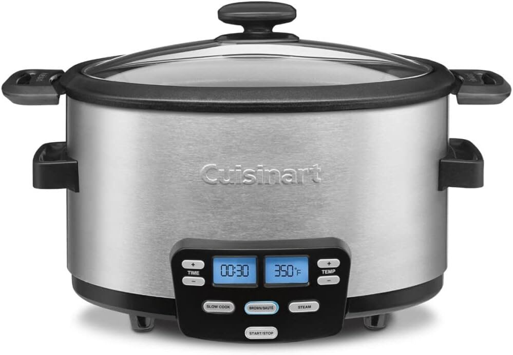 Cuisinart 3-In-1 4-Quart Multi-Cooker, Silver
