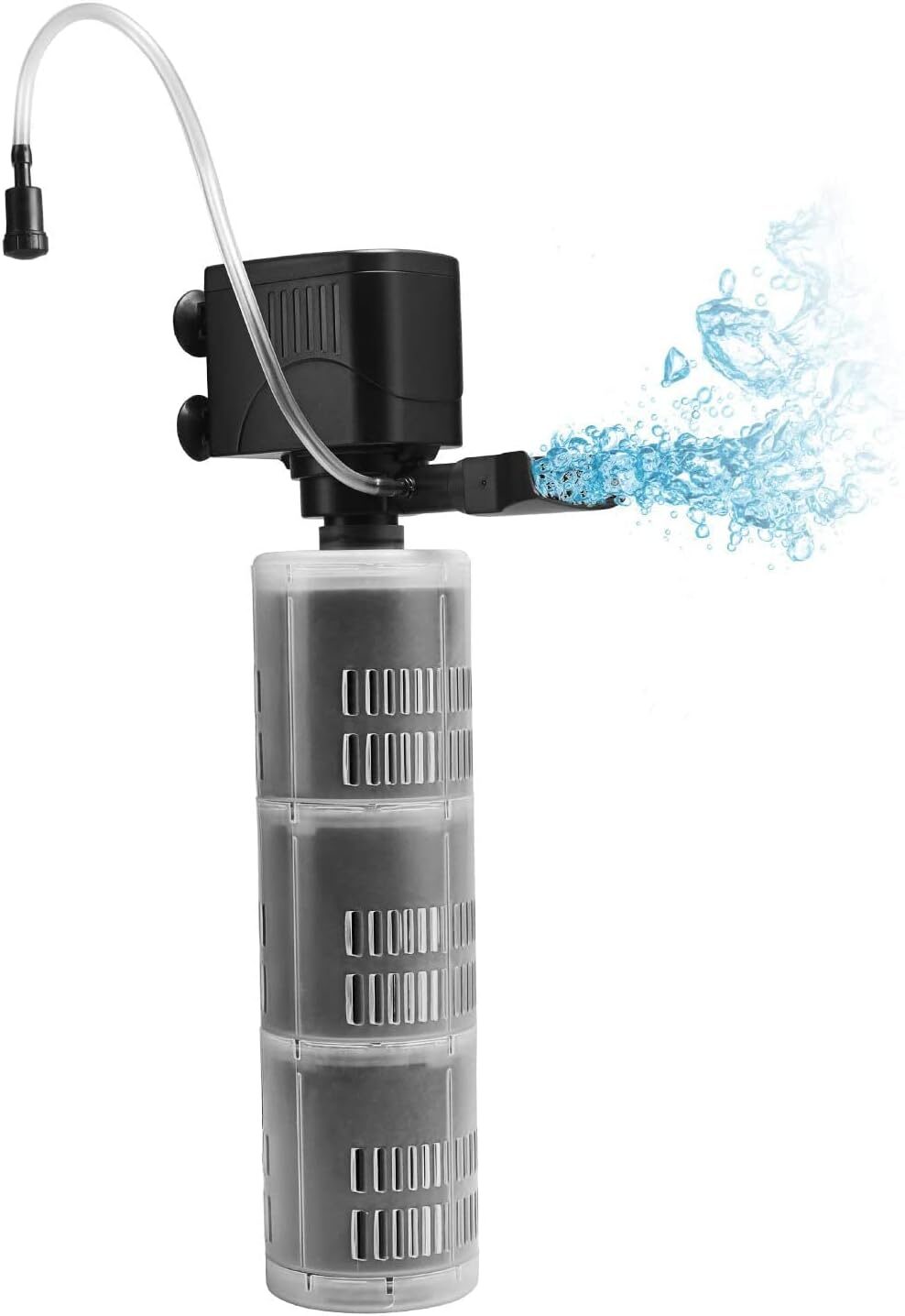 SainSmart 3 Stages 475 GPH Aquarium Filter