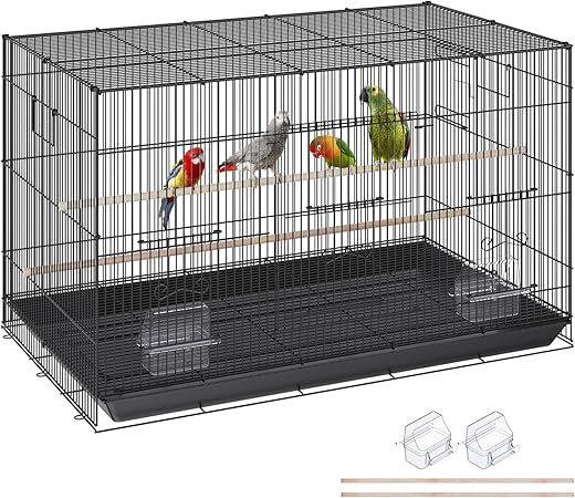 VEVOR 30 Inch Stackable Bird Cage with Tray