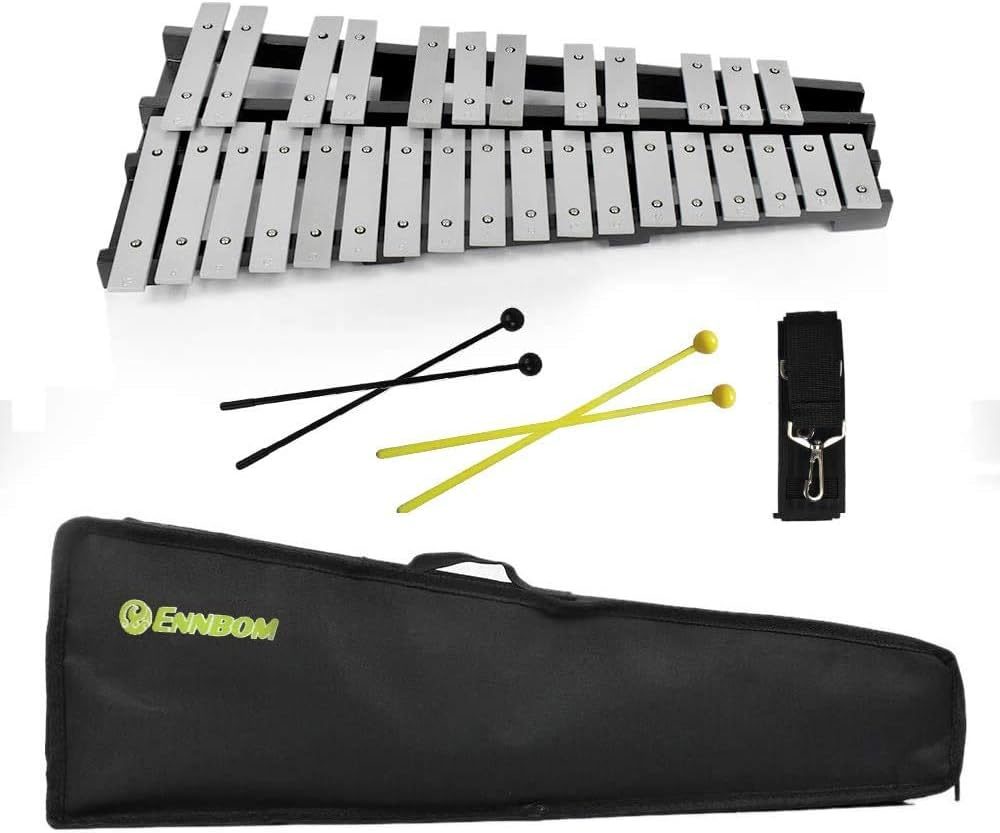 ENNBOM 30 Notes Foldable Glockenspiel Xylophone