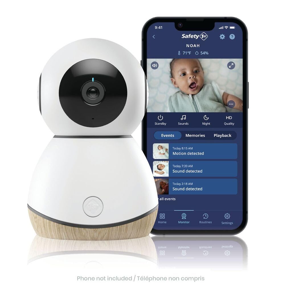 Safety 1st 360° Smart Baby Monitor: 1080p HD