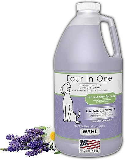 Wahl 4-in-1 Calming Pet Shampoo 821000-050