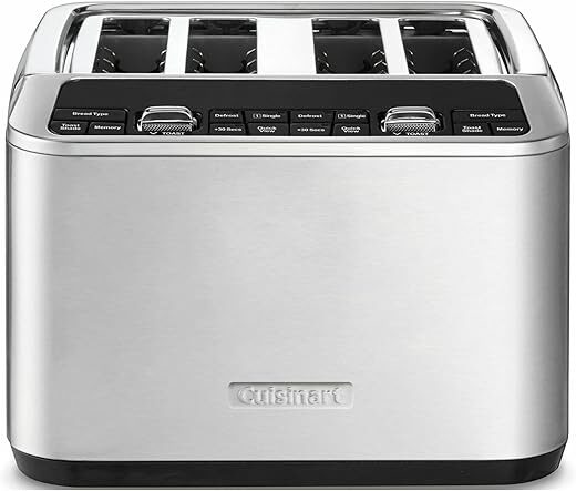 Cuisinart 4-Slice Motorized Toaster, Black