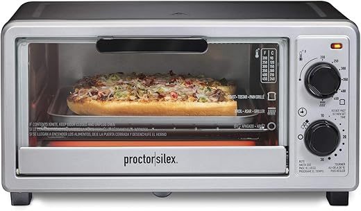 Proctor Silex 4 Slice Multi-Function Countertop Toaster Oven