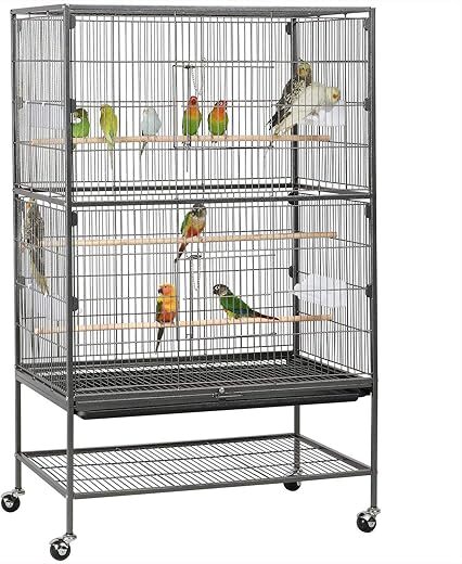 Yaheetech 52-Inch Wrought Steel Bird Cage