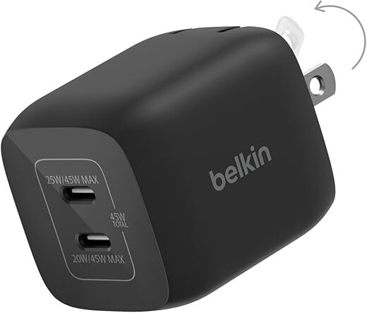 Belkin 65W Dual USB-C Wall Charger