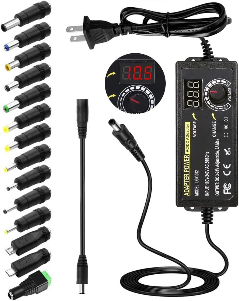 Wefomey DC Power Supply Adapter