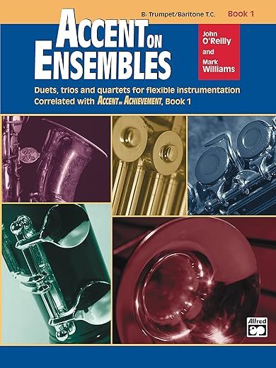 Accent On Ensembles: Trumpet Book 1
