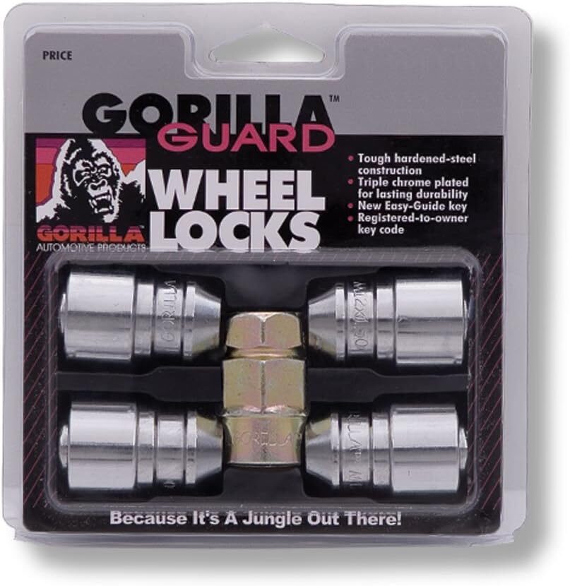 GORILLA Acorn Guard Locks 61621, 12mm x 1.25