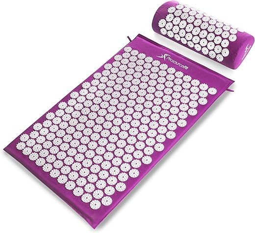 ProsourceFit Acupressure Mat & Pillow Set for Pain Relief