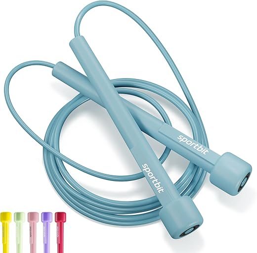 SPORTBIT Adjustable Jump Rope For Fitness