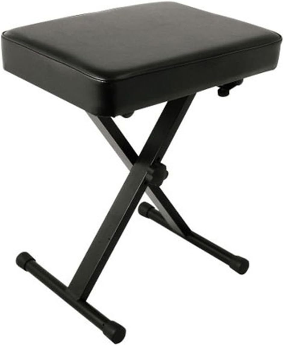 YAMAHA Adjustable Padded Keyboard X-Style Bench