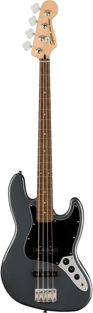 Fender Affinity Series Jazz Bass, Charcoal Frost