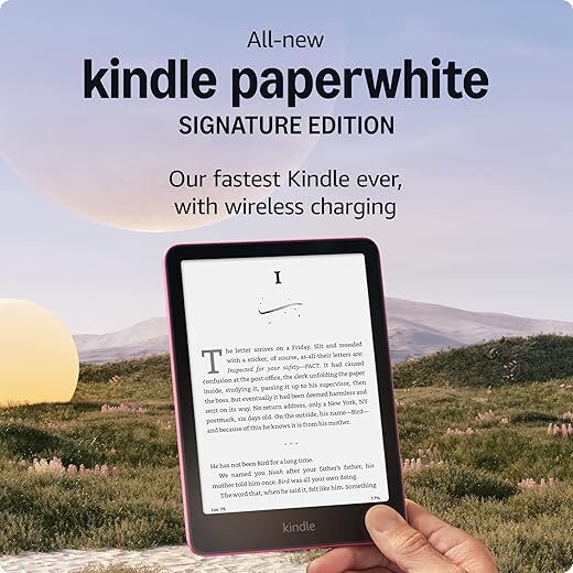 All-New Amazon Kindle Paperwhite Signature Edition