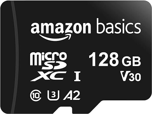 Amazon Basics 128GB Micro SDXC Card