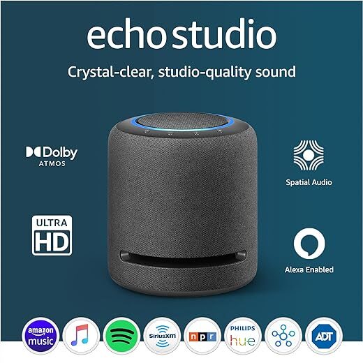 Amazon Echo Studio with Dolby Atmos