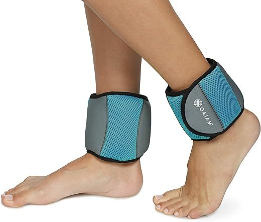 Gaiam Ankle Weights With Adjustable Straps