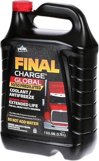 FLEET CHARGE Antifreeze Coolant, 1 Gal., FXAB53
