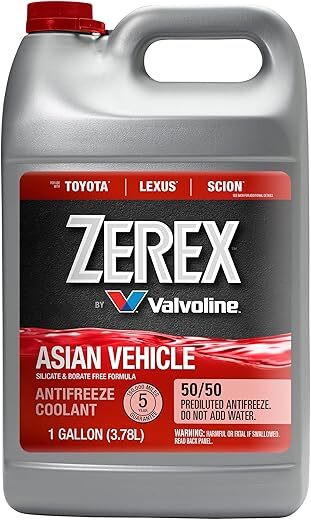 Zerex Asian Vehicle Red Antifreeze/Coolant 1 GA