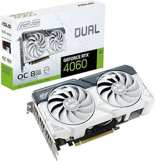ASUS Dual GeForce RTX 4060 OC White 8GB