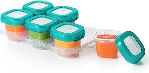 OXO Baby Blocks Freezer Storage 2 Oz – Teal